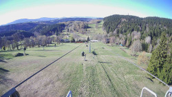 Lanovka - pohled dolů