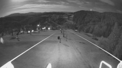 Lanovka - pohled dolů