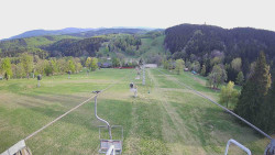 Lanovka - pohled dolů