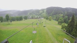 Lanovka - pohled dolů
