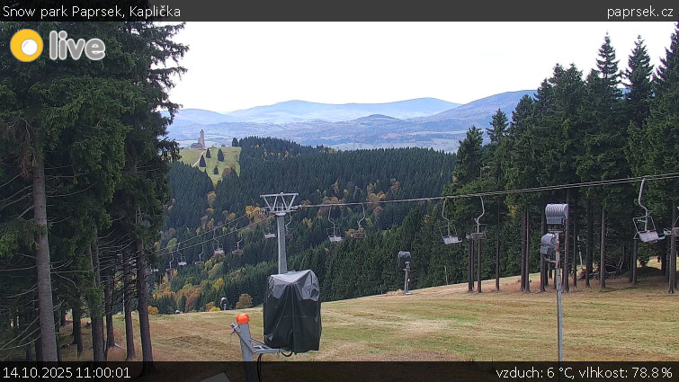 Snow park Paprsek - Kaplička - 14.10.2025 v 11:00 Snow park Paprsek - Kaplička - 14.10.2025 v 11:00
