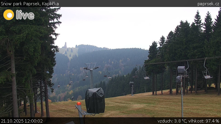 Snow park Paprsek - Kaplička - 21.10.2025 v 12:00 Snow park Paprsek - Kaplička - 21.10.2025 v 12:00