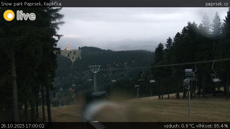 Snow park Paprsek - Kaplička - 26.10.2025 v 17:00 Snow park Paprsek - Kaplička - 26.10.2025 v 17:00