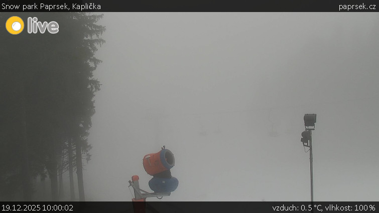 Snow park Paprsek - Kaplička - 19.12.2025 v 10:00