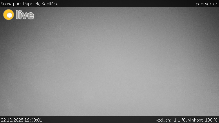 Snow park Paprsek - Kaplička - 22.12.2025 v 19:00