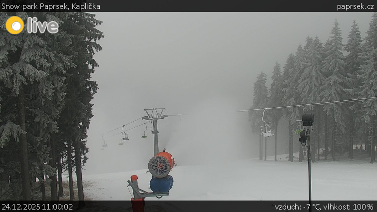 Snow park Paprsek - Kaplička - 24.12.2025 v 11:00