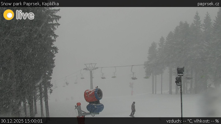 Snow park Paprsek - Kaplička - 30.12.2025 v 15:00