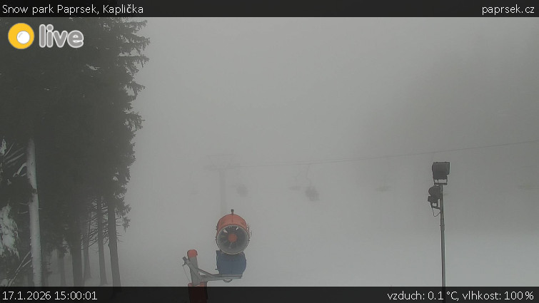 Snow park Paprsek - Kaplička - 17.1.2026 v 15:00