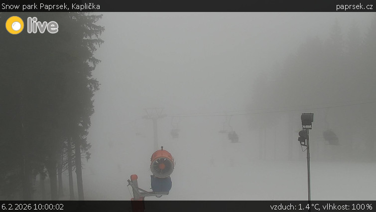 Snow park Paprsek - Kaplička - 6.2.2026 v 10:00