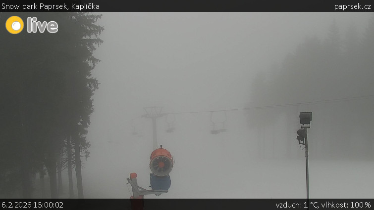Snow park Paprsek - Kaplička - 6.2.2026 v 15:00
