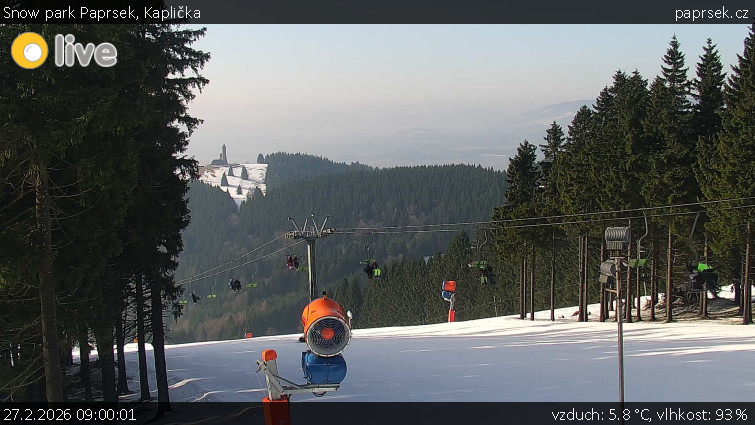 Snow park Paprsek - Kaplička - 27.2.2026 v 09:00