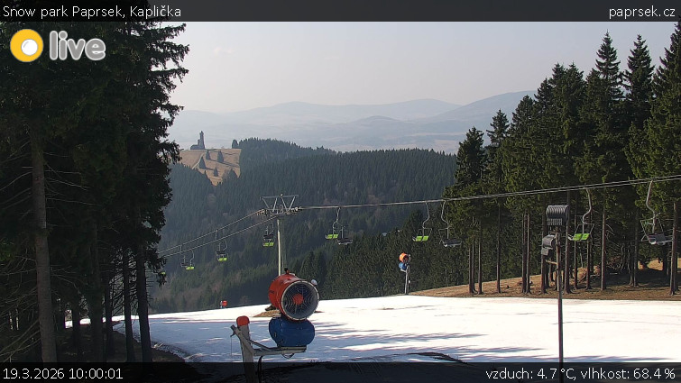 Snow park Paprsek - Kaplička - 19.3.2026 v 10:00