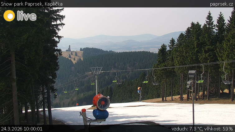 Snow park Paprsek - Kaplička - 24.3.2026 v 10:00