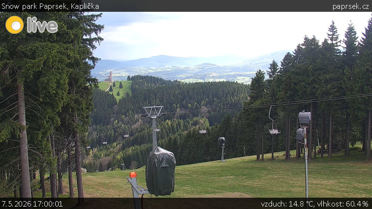 Snow park Paprsek - Kaplička - 7.5.2026 v 17:00