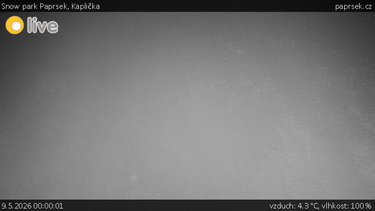Snow park Paprsek - Kaplička - 9.5.2026 v 00:00