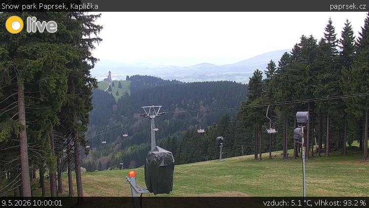 Snow park Paprsek - Kaplička - 9.5.2026 v 10:00
