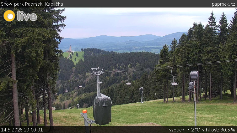 Snow park Paprsek - Kaplička - 14.5.2026 v 20:00