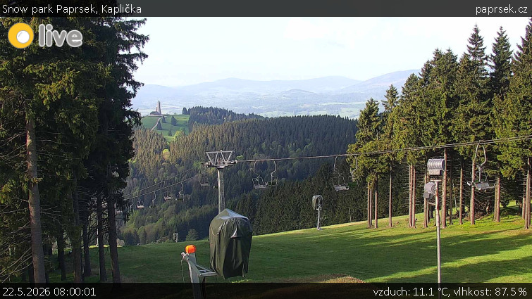 Snow park Paprsek - Kaplička - 22.5.2026 v 08:00