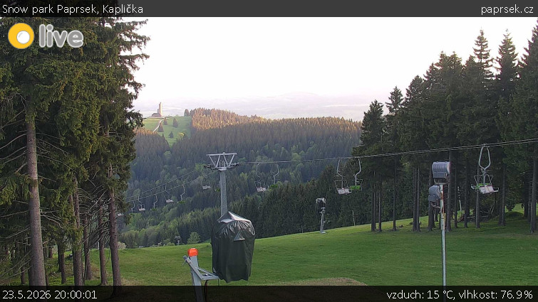 Snow park Paprsek - Kaplička - 23.5.2026 v 20:00
