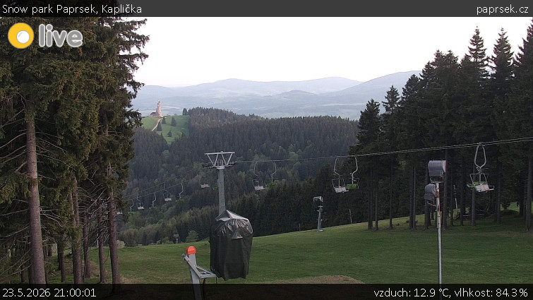 Snow park Paprsek - Kaplička - 23.5.2026 v 21:00