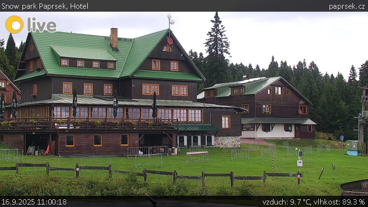 Snow park Paprsek - Hotel - 16.9.2025 v 11:00