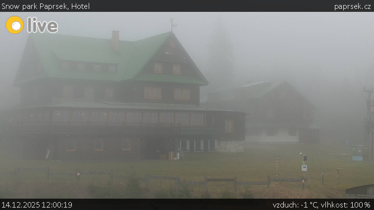 Snow park Paprsek - Hotel - 14.12.2025 v 12:00