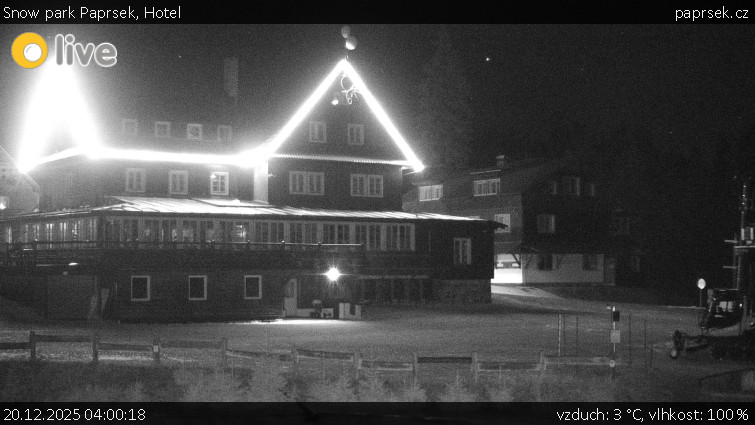 Snow park Paprsek - Hotel - 20.12.2025 v 04:00