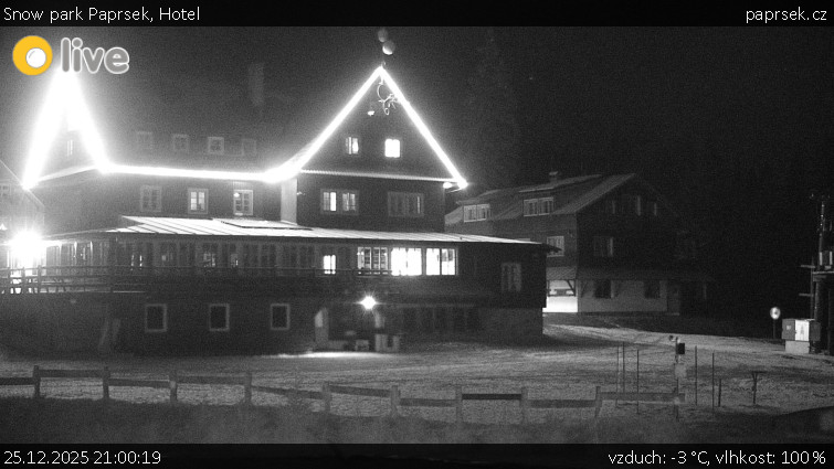 Snow park Paprsek - Hotel - 25.12.2025 v 21:00