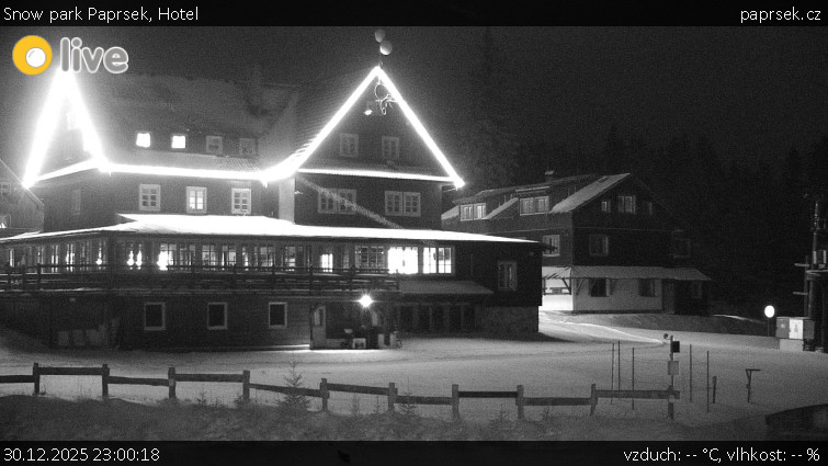 Snow park Paprsek - Hotel - 30.12.2025 v 23:00
