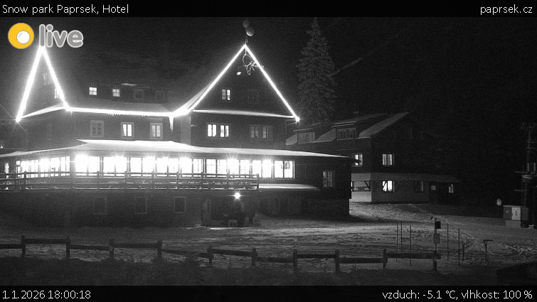 Snow park Paprsek - Hotel - 1.1.2026 v 18:00