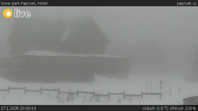 Snow park Paprsek - Hotel - 17.1.2026 v 10:00