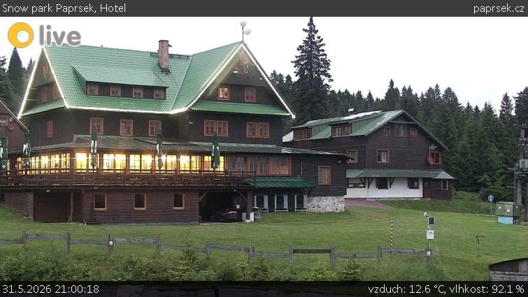 Snow park Paprsek - Hotel - 31.5.2026 v 21:00