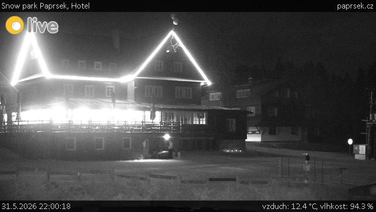 Snow park Paprsek - Hotel - 31.5.2026 v 22:00
