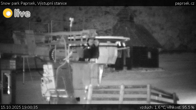 Snow park Paprsek - Výstupní stanice - 15.10.2025 v 19:00 Snow park Paprsek - Výstupní stanice - 15.10.2025 v 19:00