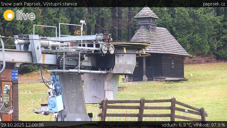 Snow park Paprsek - Výstupní stanice - 29.10.2025 v 12:00 Snow park Paprsek - Výstupní stanice - 29.10.2025 v 12:00
