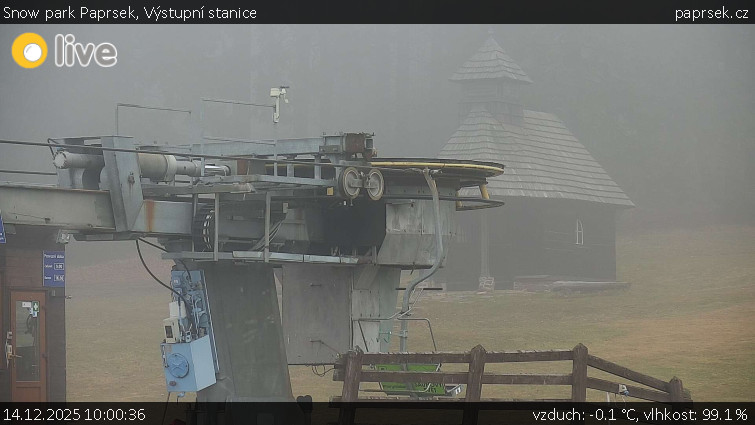 Snow park Paprsek - Výstupní stanice - 14.12.2025 v 10:00
