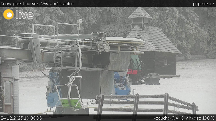 Snow park Paprsek - Výstupní stanice - 24.12.2025 v 10:00
