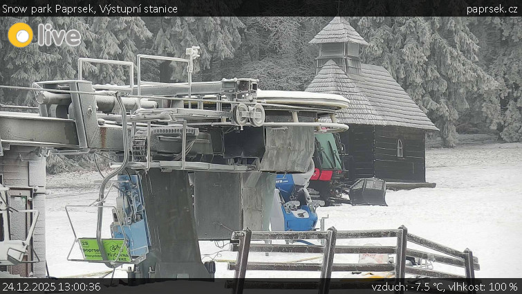 Snow park Paprsek - Výstupní stanice - 24.12.2025 v 13:00