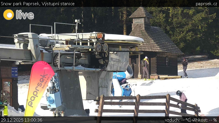 Snow park Paprsek - Výstupní stanice - 29.12.2025 v 13:00