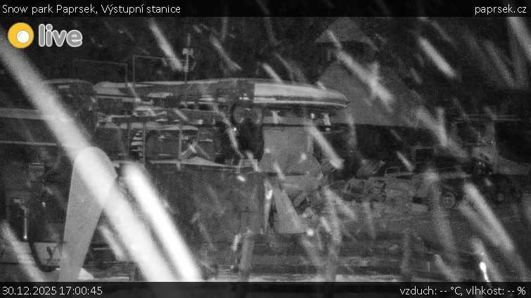 Snow park Paprsek - Výstupní stanice - 30.12.2025 v 17:00