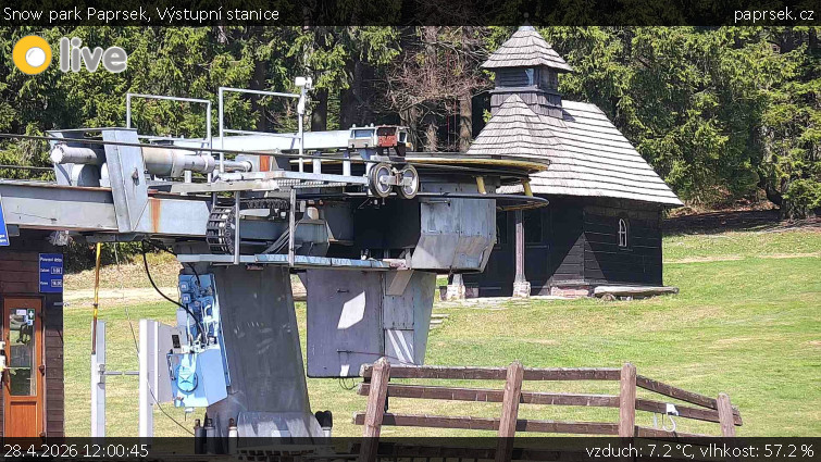 Snow park Paprsek - Výstupní stanice - 28.4.2026 v 12:00