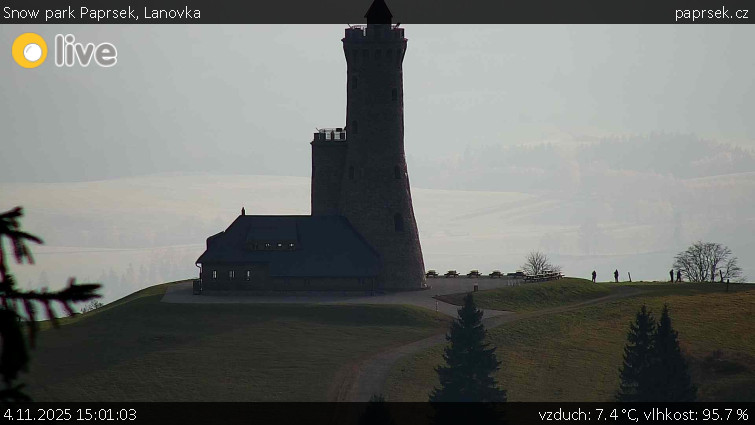 Snow park Paprsek - Lanovka - 4.11.2025 v 15:01