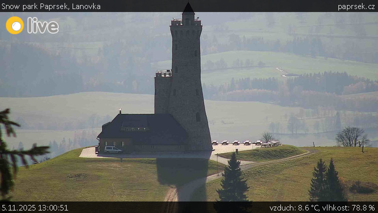 Snow park Paprsek - Lanovka - 5.11.2025 v 13:00