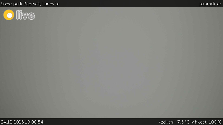 Snow park Paprsek - Lanovka - 24.12.2025 v 13:00