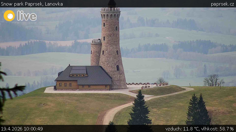 Snow park Paprsek - Lanovka - 19.4.2026 v 10:00