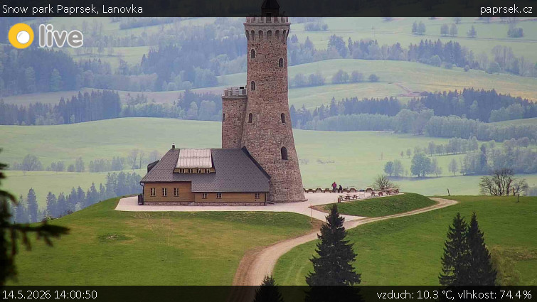 Snow park Paprsek - Lanovka - 14.5.2026 v 14:00