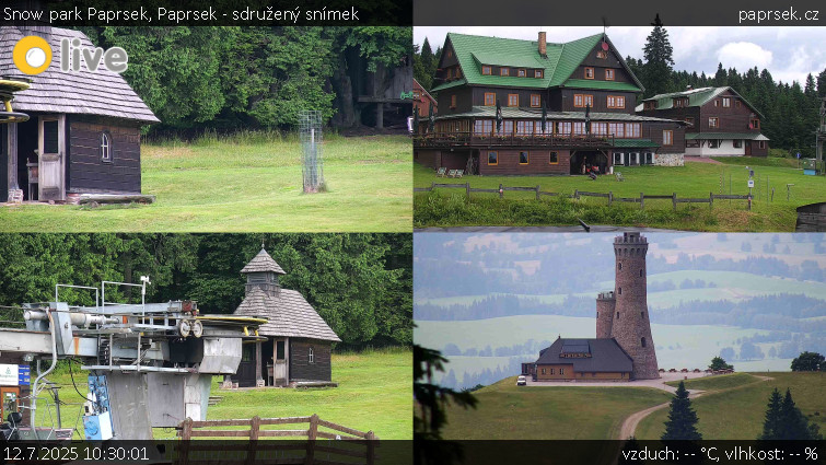 Snow park Paprsek - Paprsek - sdružený snímek - 12.7.2025 v 10:30 Snow park Paprsek - Paprsek - sdružený snímek - 12.7.2025 v 10:30