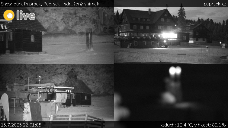 Snow park Paprsek - Paprsek - sdružený snímek - 15.7.2025 v 22:01 Snow park Paprsek - Paprsek - sdružený snímek - 15.7.2025 v 22:01