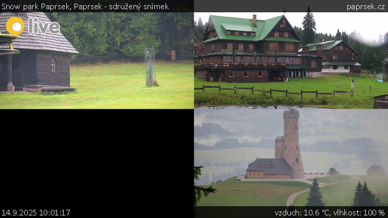 Snow park Paprsek - Paprsek - sdružený snímek - 14.9.2025 v 10:01