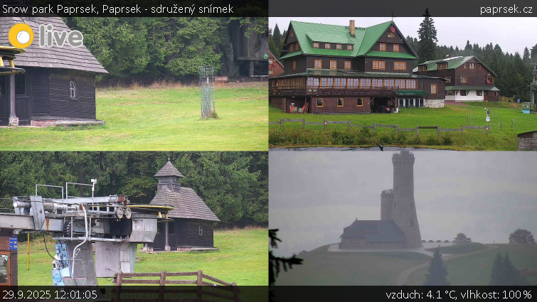 Snow park Paprsek - Paprsek - sdružený snímek - 29.9.2025 v 12:01